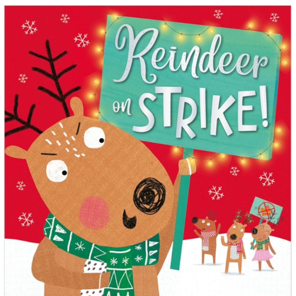 Reindeers On Strike Book